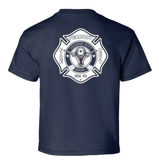 Peabody Fire Blue YOUTH T-shirts